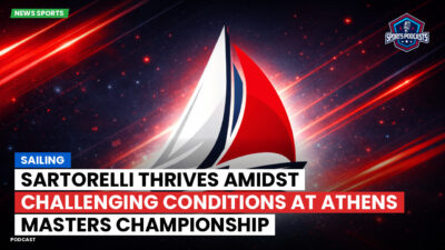 Sailing Podcast: Sartorelli Thrives Amidst Challenging Conditions at Athens Masters Championship