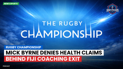 Rugby Championship Podcast: Rugby Championship : Mick Byrne denies health claims behind Fiji coaching exit