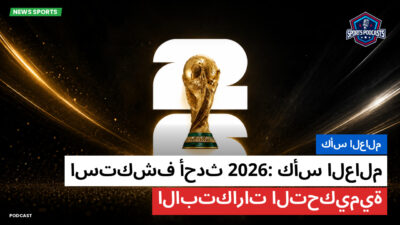 كأس العالم لكرة القدم 2026 Podcast: كأس العالم : كأس العالم 2026: استكشف أحدث الابتكارات التحكيمية
