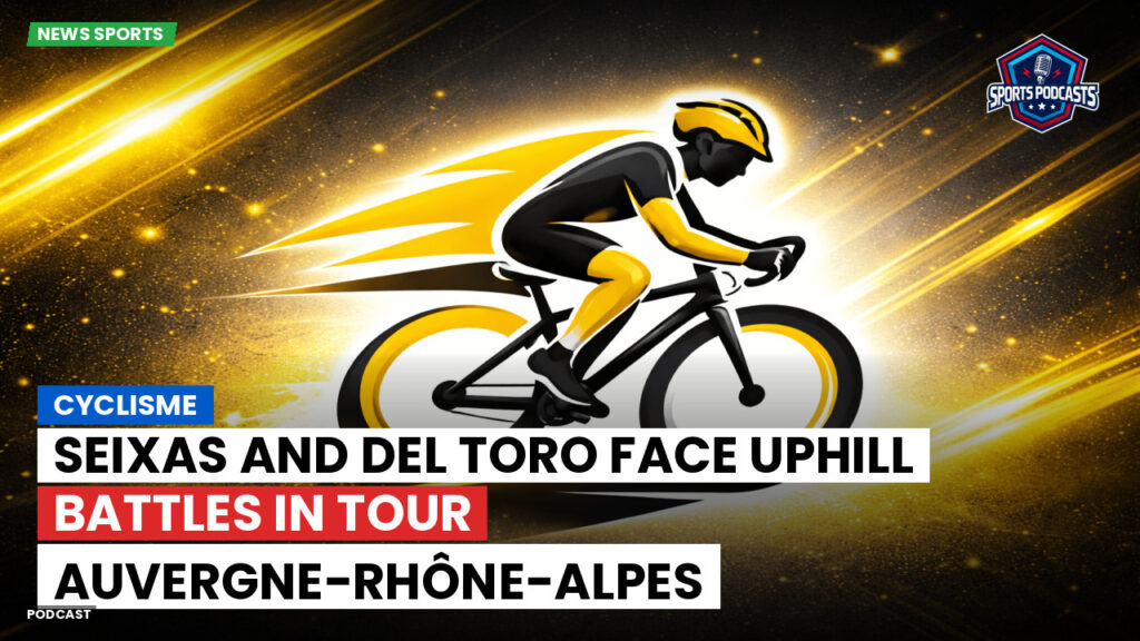 Cyclisme Podcast: Cyclisme : Seixas and Del Toro face uphill battles in Tour Auvergne-Rhône-Alpes