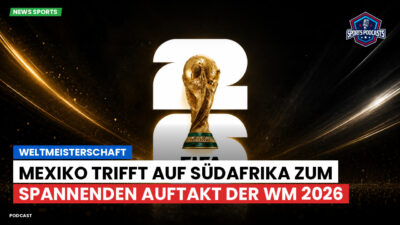 Fußball-Weltmeisterschaft 2026 Podcast: Weltmeisterschaft : Mexiko trifft auf Südafrika zum spannenden Auftakt der WM 2026