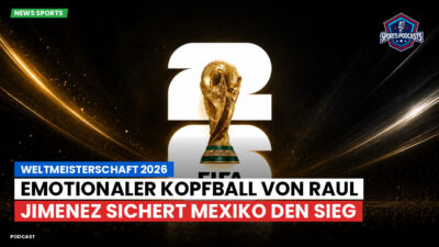 Fußball-Weltmeisterschaft 2026 Podcast: Weltmeisterschaft 2026 : Emotionaler Kopfball von Raul Jimenez sichert Mexiko den Sieg