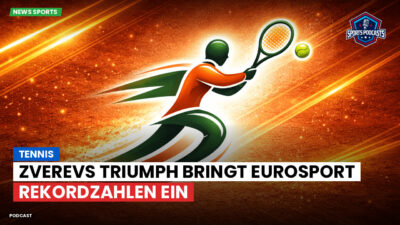 Tennis Podcast: Tennis : Zverevs Triumph bringt Eurosport Rekordzahlen ein