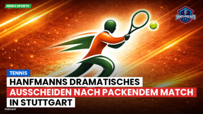 Tennis Podcast: Tennis : Hanfmanns dramatisches Ausscheiden nach packendem Match in Stuttgart