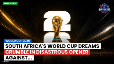 Football World Cup 2026 Podcast: World Cup 2026 : South Africa's World Cup Dreams Crumble in Disastrous Opener Against...
