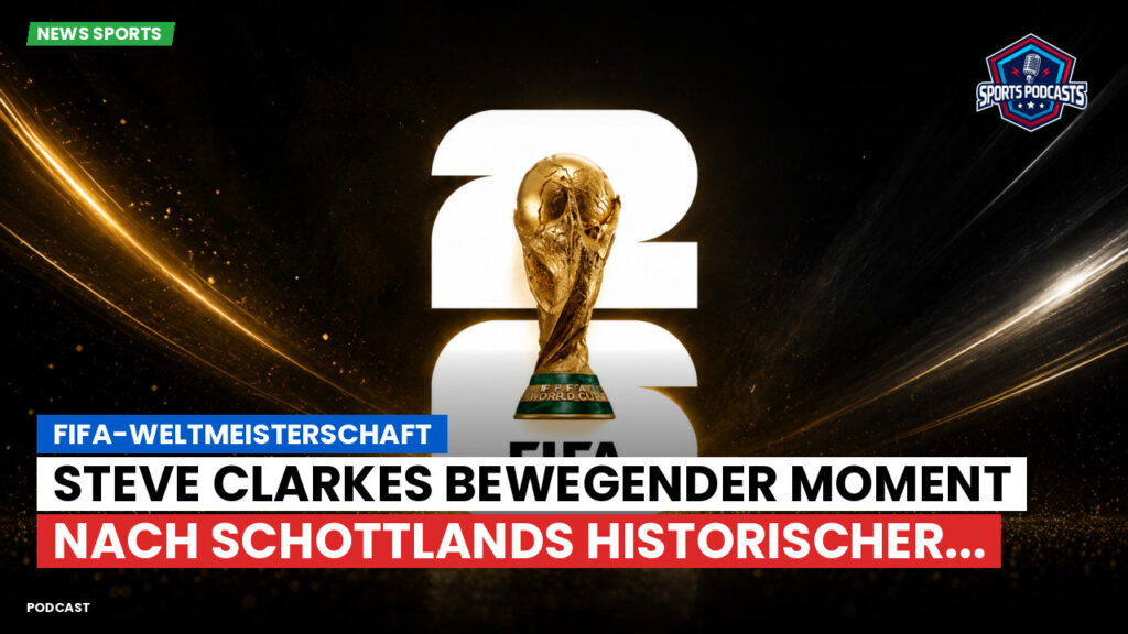 Football World Cup Podcast: Fifa-Weltmeisterschaft : Steve Clarkes bewegender Moment nach Schottlands historischer...