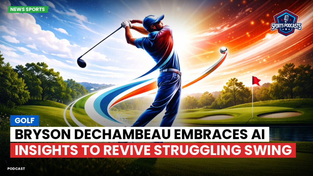 Golf Podcast: Golf : Bryson DeChambeau Embraces AI Insights to Revive Struggling Swing
