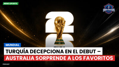 Copa del Mundo de Fútbol 2026 Podcast: Mundial : Turquía decepciona en el debut – Australia sorprende a los favoritos