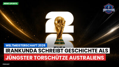 Fußball-Weltmeisterschaft 2026 Podcast: Weltmeisterschaft 2026 : Irankunda schreibt Geschichte als jüngster Torschütze Australiens