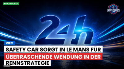 Wec Podcast: WEC : Safety Car sorgt in Le Mans für überraschende Wendung in der Rennstrategie
