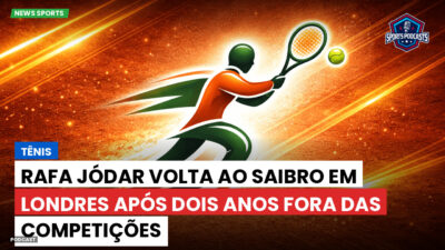 Tênis Podcast: Tênis : Rafa Jódar volta ao saibro em Londres após dois anos fora das competições