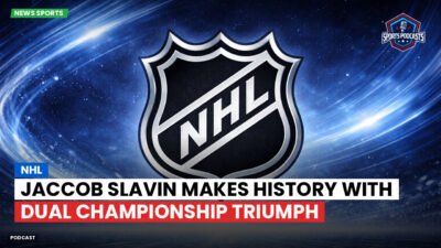 NHL Podcast: NHL : Jaccob Slavin Makes History with Dual Championship Triumph