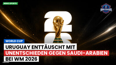 Fußball-Weltmeisterschaft 2026 Podcast: World Cup : Uruguay enttäuscht mit Unentschieden gegen Saudi-Arabien bei WM 2026