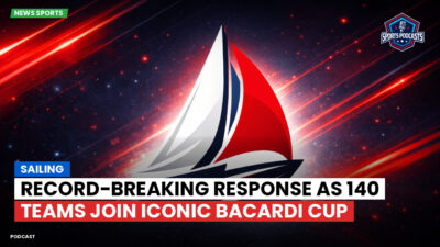 Sailing Podcast: Record-breaking response as 140 teams join iconic Bacardi Cup