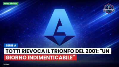 Serie A Podcast: Serie A : Totti rievoca il trionfo del 2001: "Un giorno indimenticabile"