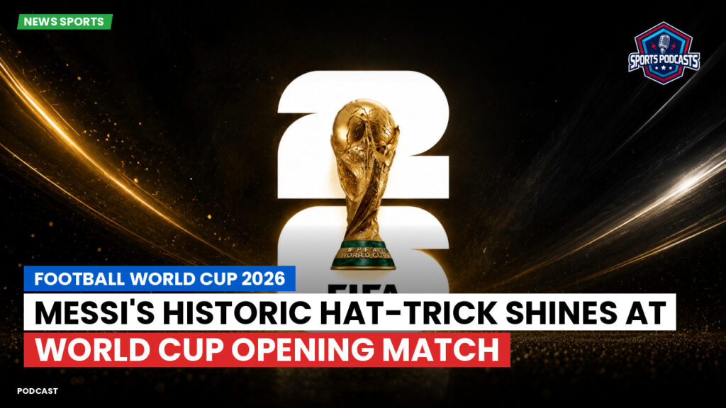Football World Cup 2026 Podcast: Messi's Historic Hat-Trick Shines at World Cup Opening Match