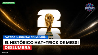 Copa del Mundo de Fútbol 2026 Podcast: Partido inaugural del Mundial: El histórico hat-trick de Messi deslumbra