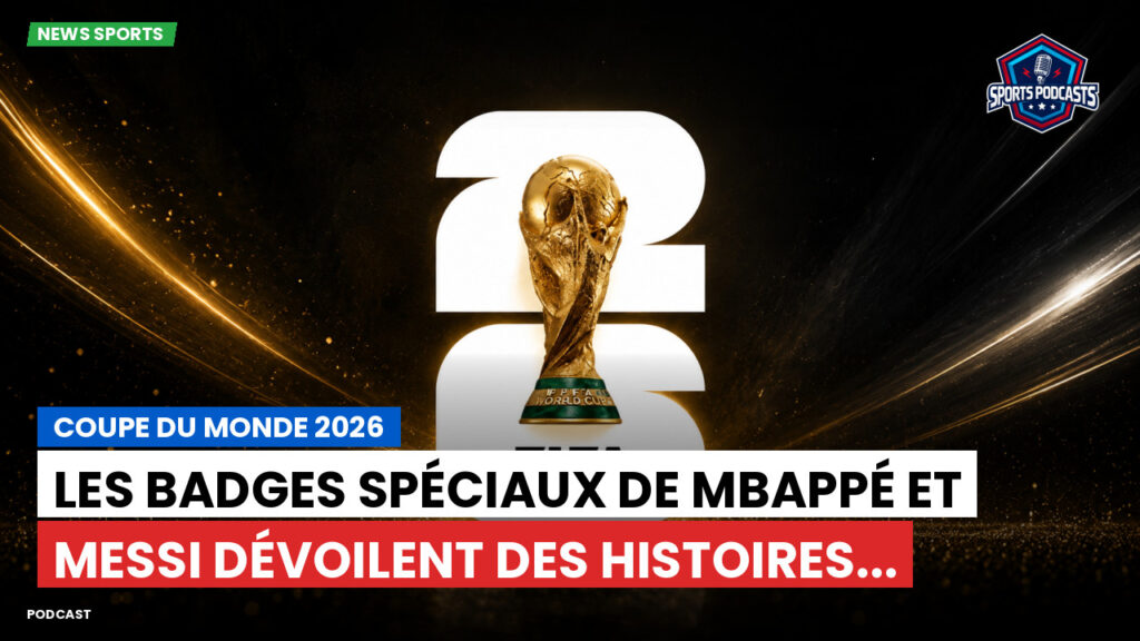 Coupe du Monde de football 2026 Podcast: Coupe du monde 2026 : Les badges spéciaux de Mbappé et Messi dévoilent des histoires...