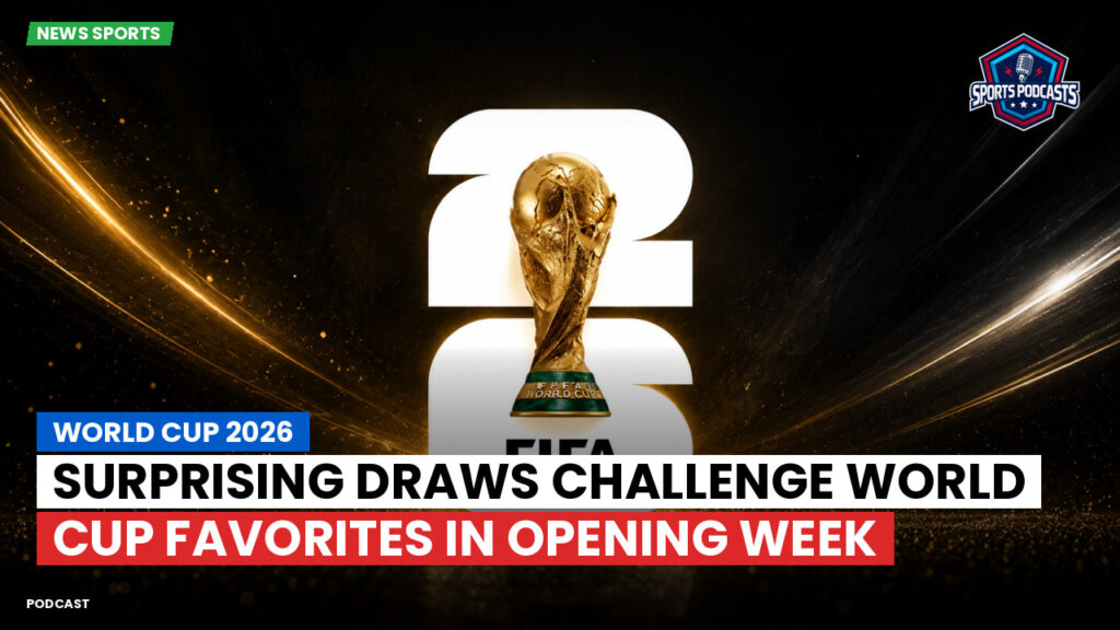 Football World Cup 2026 Podcast: World Cup 2026 : Surprising Draws Challenge World Cup Favorites in Opening Week