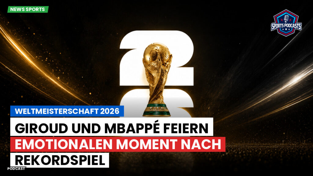 Fußball-Weltmeisterschaft 2026 Podcast: Weltmeisterschaft 2026 : Giroud und Mbappé feiern emotionalen Moment nach Rekordspiel
