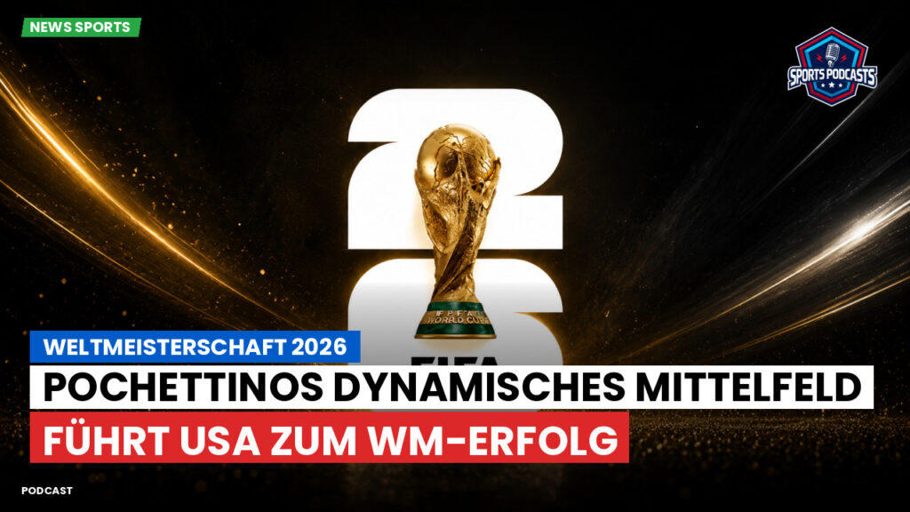 Fußball-Weltmeisterschaft 2026 Podcast: Weltmeisterschaft 2026 : Pochettinos dynamisches Mittelfeld führt USA zum WM-Erfolg