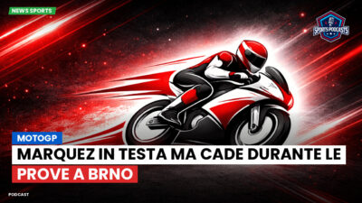 MotoGP Podcast: MotoGP : Marquez in testa ma cade durante le prove a Brno
