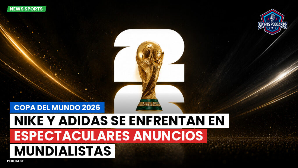 Copa del Mundo de Fútbol 2026 Podcast: Copa del Mundo 2026 : Nike y Adidas se enfrentan en espectaculares anuncios mundialistas