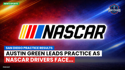 NASCAR Podcast: San Diego Practice Results : Austin Green leads practice as NASCAR drivers face...