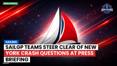 Sailing Podcast: Sailing : SailGP Teams Steer Clear of New York Crash Questions at Press Briefing