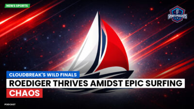 Sailing Podcast: Cloudbreak's Wild Finals: Roediger Thrives Amidst Epic Surfing Chaos