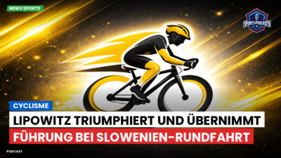 Radsport Podcast: Cyclisme : Lipowitz triumphiert und übernimmt Führung bei Slowenien-Rundfahrt