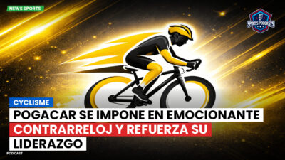 Ciclismo Podcast: Cyclisme : Pogacar se impone en emocionante contrarreloj y refuerza su liderazgo