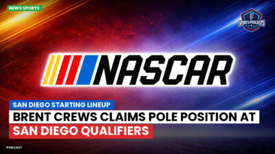 NASCAR Podcast: San Diego Starting Lineup : Brent Crews Claims Pole Position at San Diego Qualifiers
