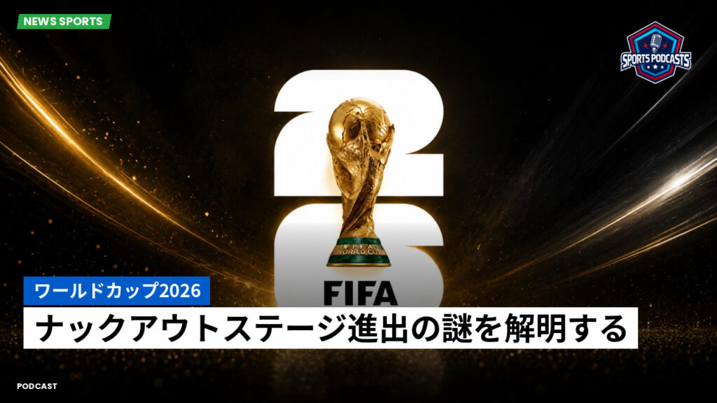 サッカーワールドカップ 2026 Podcast: ワールドカップ2026 : ナックアウトステージ進出の謎を解明する