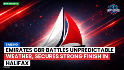 Sailing Podcast: Emirates GBR Battles Unpredictable Weather, Secures Strong Finish in Halifax