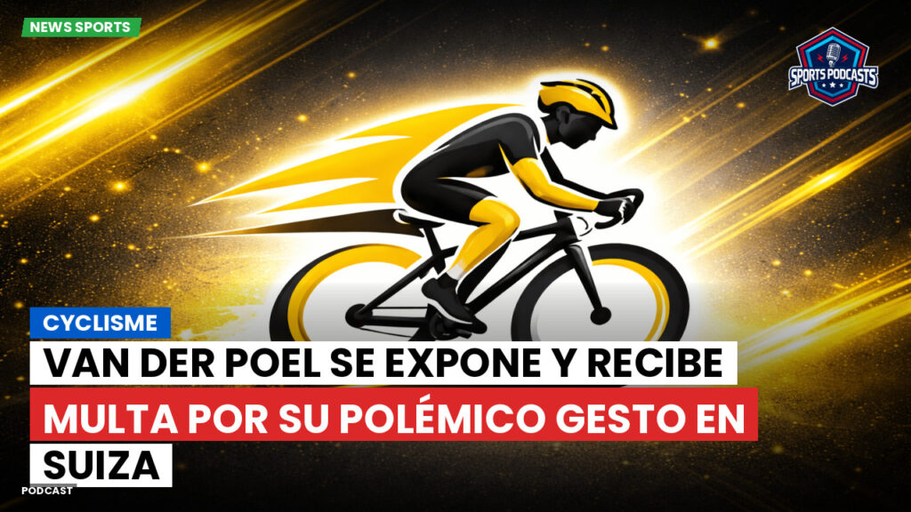 Ciclismo Podcast: Cyclisme : Van der Poel se expone y recibe multa por su polémico gesto en Suiza