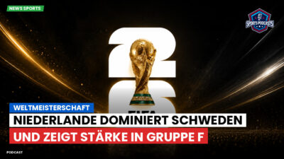 Fußball-Weltmeisterschaft 2026 Podcast: Weltmeisterschaft : Niederlande dominiert Schweden und zeigt Stärke in Gruppe F