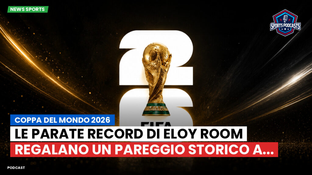 Coppa del Mondo di Calcio 2026 Podcast: Coppa del Mondo 2026 : Le parate record di Eloy Room regalano un pareggio storico a...