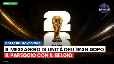 Coppa del Mondo di Calcio 2026 Podcast: Coppa del Mondo 2026 : Il messaggio di unità dell'Iran dopo il pareggio con il Belgio
