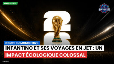 Coupe du Monde de football 2026 Podcast: Coupe du monde 2026 : Infantino et ses voyages en jet : un impact écologique colossal