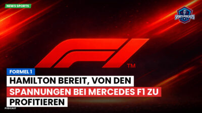 Formel 1 Podcast: Formel 1: Hamilton bereit, von den Spannungen bei Mercedes F1 zu profitieren
