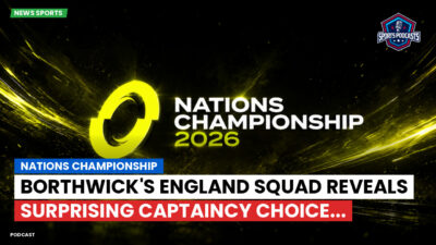 Nations Championship Podcast: Nations Championship : Borthwick's England squad reveals surprising captaincy choice...