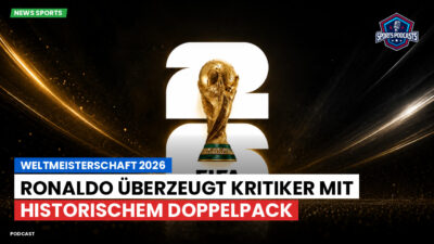 Fußball-Weltmeisterschaft 2026 Podcast: Weltmeisterschaft 2026 : Ronaldo überzeugt Kritiker mit historischem Doppelpack