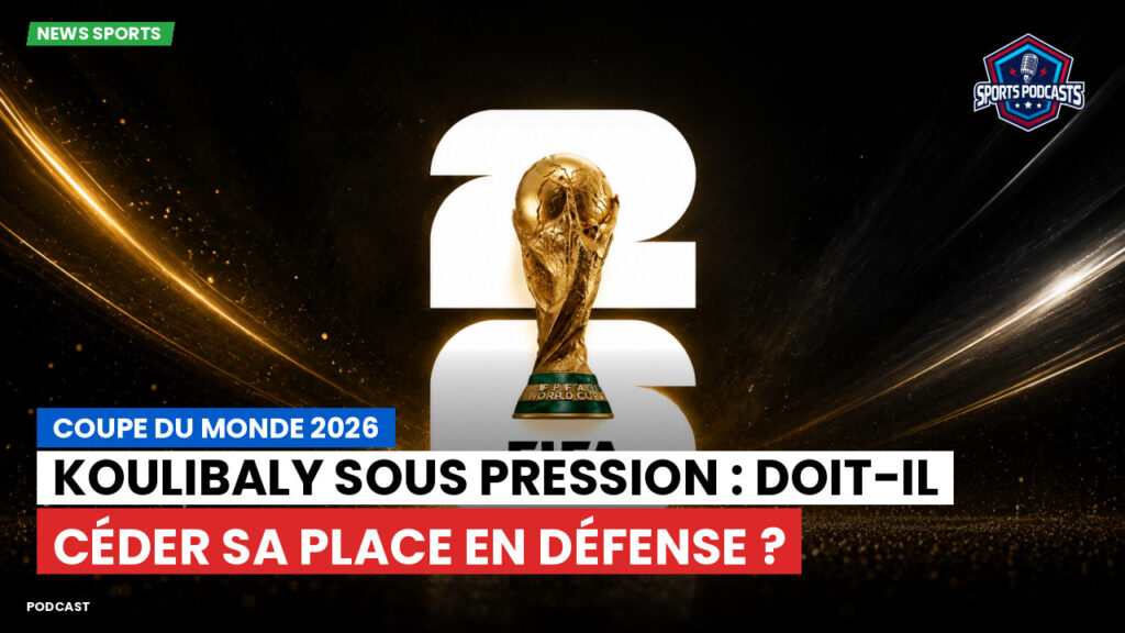 Coupe du Monde de football 2026 Podcast: Coupe du monde 2026 : Koulibaly sous pression : doit-il céder sa place en défense ?