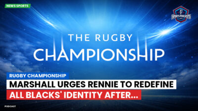 Rugby Championship Podcast: Rugby Championship : Marshall urges Rennie to redefine All Blacks' identity after...