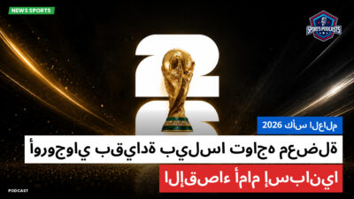 كأس العالم لكرة القدم 2026 Podcast: كأس العالم 2026 : أوروجواي بقيادة بيلسا تواجه معضلة الإقصاء أمام إسبانيا