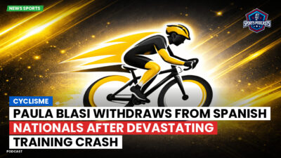 Cycling Podcast: Cyclisme : Paula Blasi Withdraws from Spanish Nationals After Devastating Training Crash