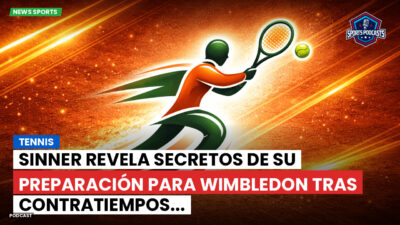 Tenis Podcast: Tennis : Sinner revela secretos de su preparación para Wimbledon tras contratiempos...