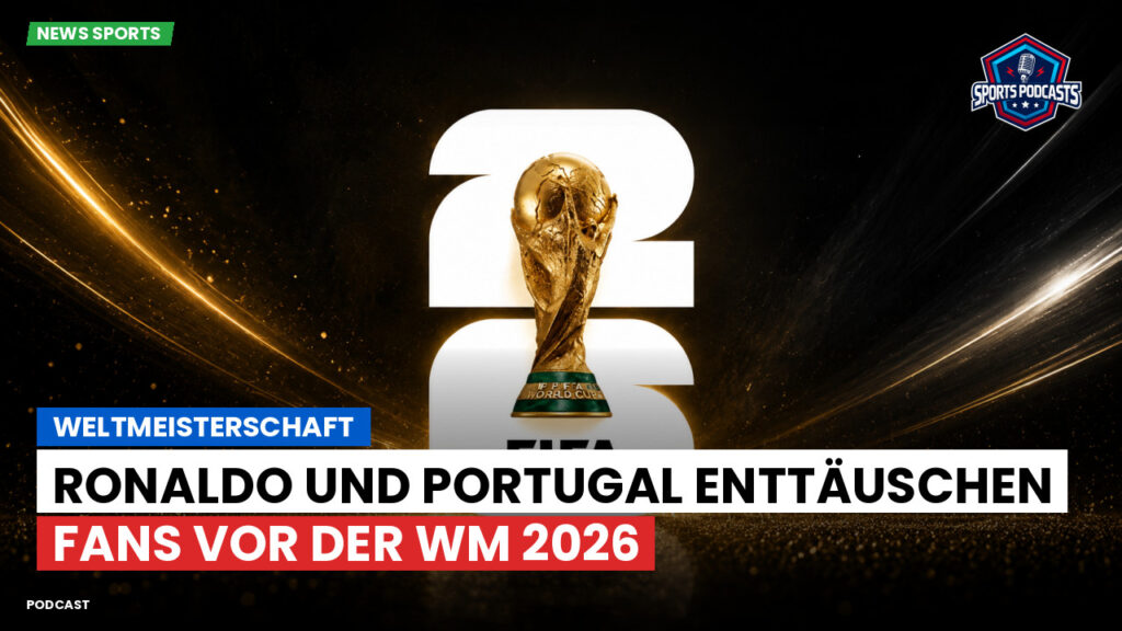Fußball-Weltmeisterschaft 2026 Podcast: Weltmeisterschaft : Ronaldo und Portugal enttäuschen Fans vor der WM 2026