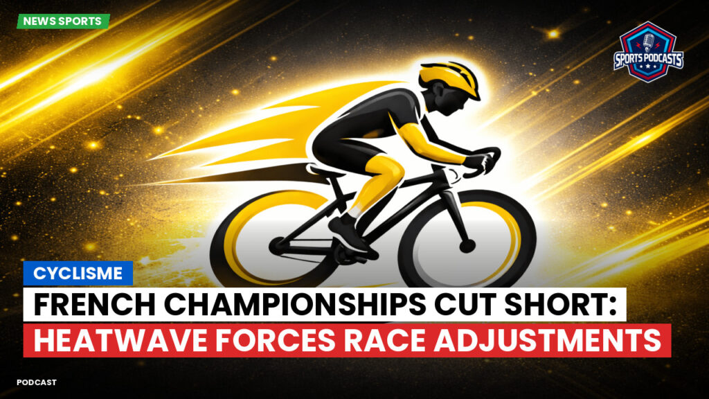 Cycling Podcast: Cyclisme : French Championships Cut Short: Heatwave Forces Race Adjustments
